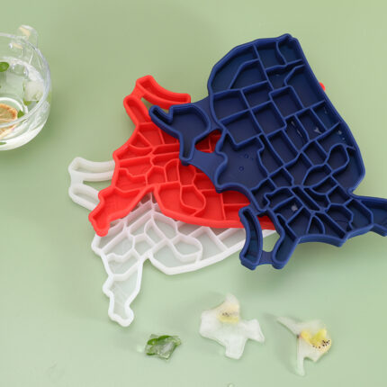 USA Map Ice Cube Molds