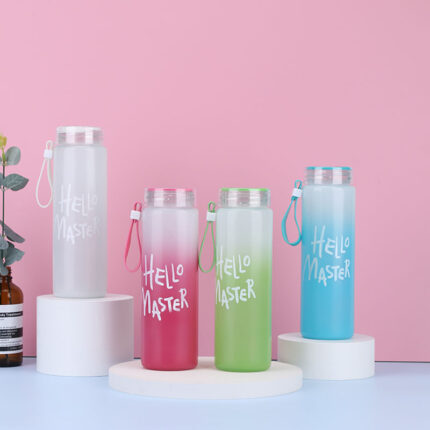 Borosilicate Glass Water Bottle