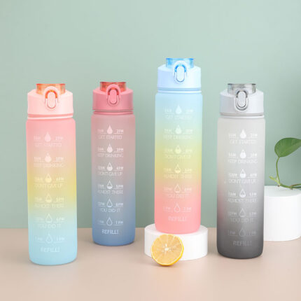 Rainbow Sports Water Bottle