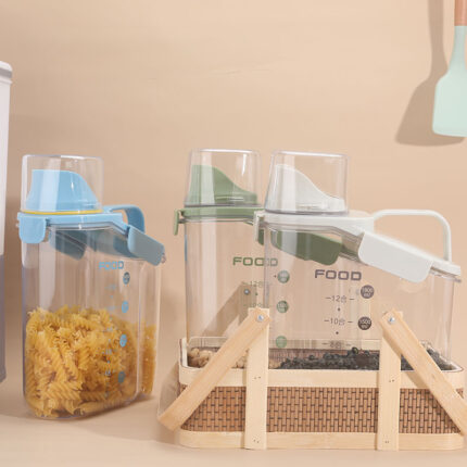 Plastic Dispenser Food Containers