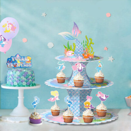 Mermaid Cupcake Stand