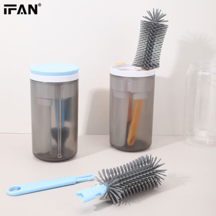 Silicone Baby Bottle Brush Set