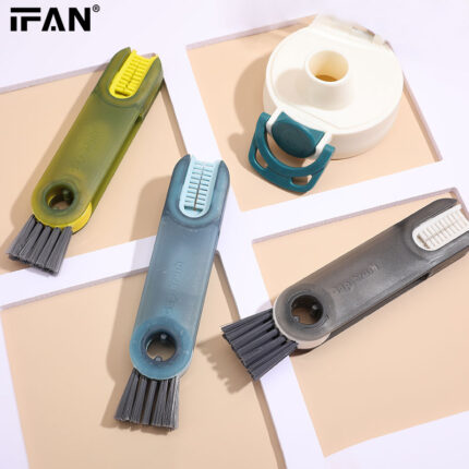 3 in 1 Cup Lid Gap Cleaning Brush Set
