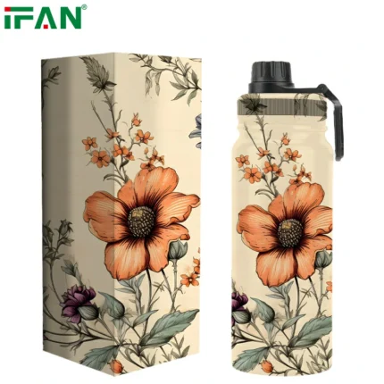 Floral Elegance Water Bottle