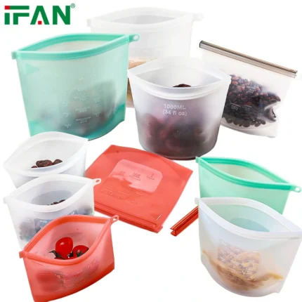 Silicone Reusable Food Bags